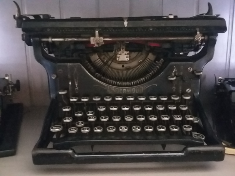 machine à écrire Underwood en Azerty