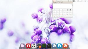 Transparent tray   OSX-like dock in Cairo-dock DE with Moka icons and Radiance GTK theme (Ubuntu 14.04)