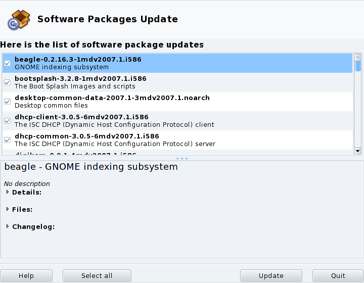 Updating Packages