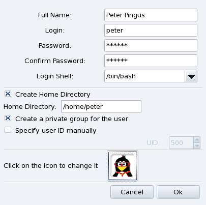 Adding a New User in the System