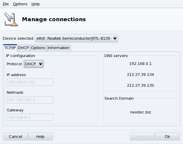 Configuring a Client to Use DHCP