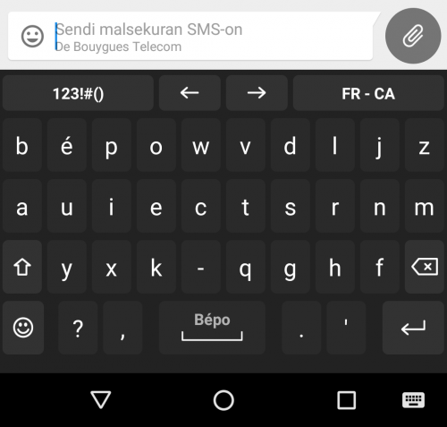 Un excellent clavier virtuel pour votre appareil Android