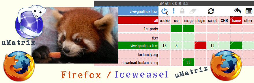 Firefox - uMatrix