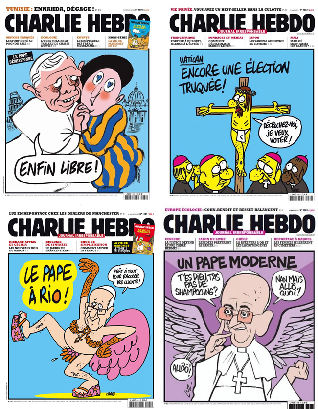 Caricatures catholicisme