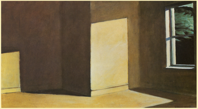 Sun in an Empty Room, Hopper