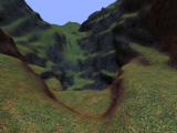 Triplanar texture projection on the terrain system
