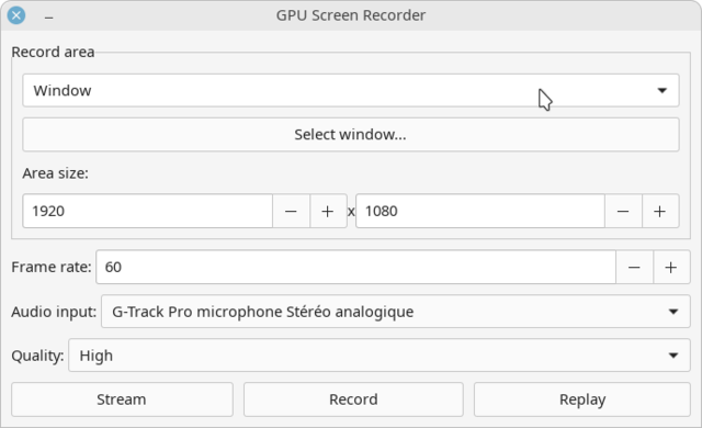 [GPU Screen Recorder]