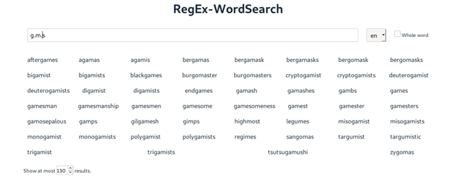 [RegEx-WordSearch]
